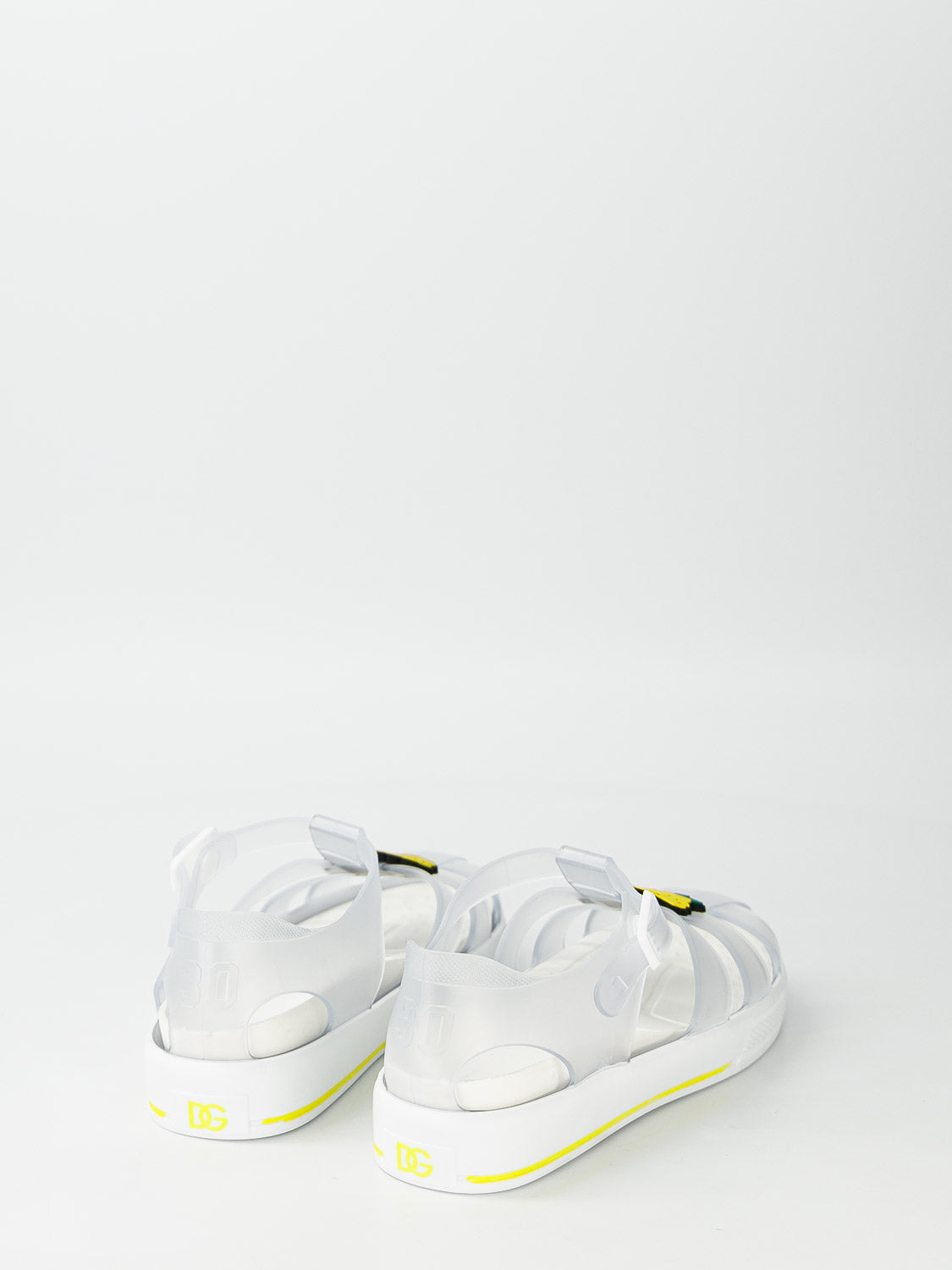 Dolce & Gabbana Kids sandals White in White 6909954929-6.jpg | NICKIS.com