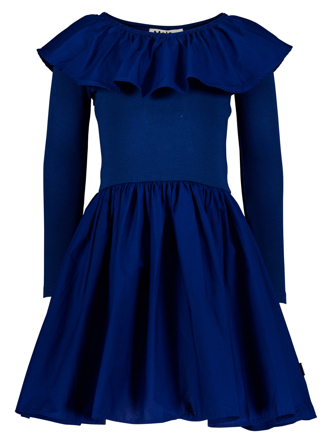 Molo Kids dress Cille Navy in Navy 7000279283-1.jpg | NICKIS.com