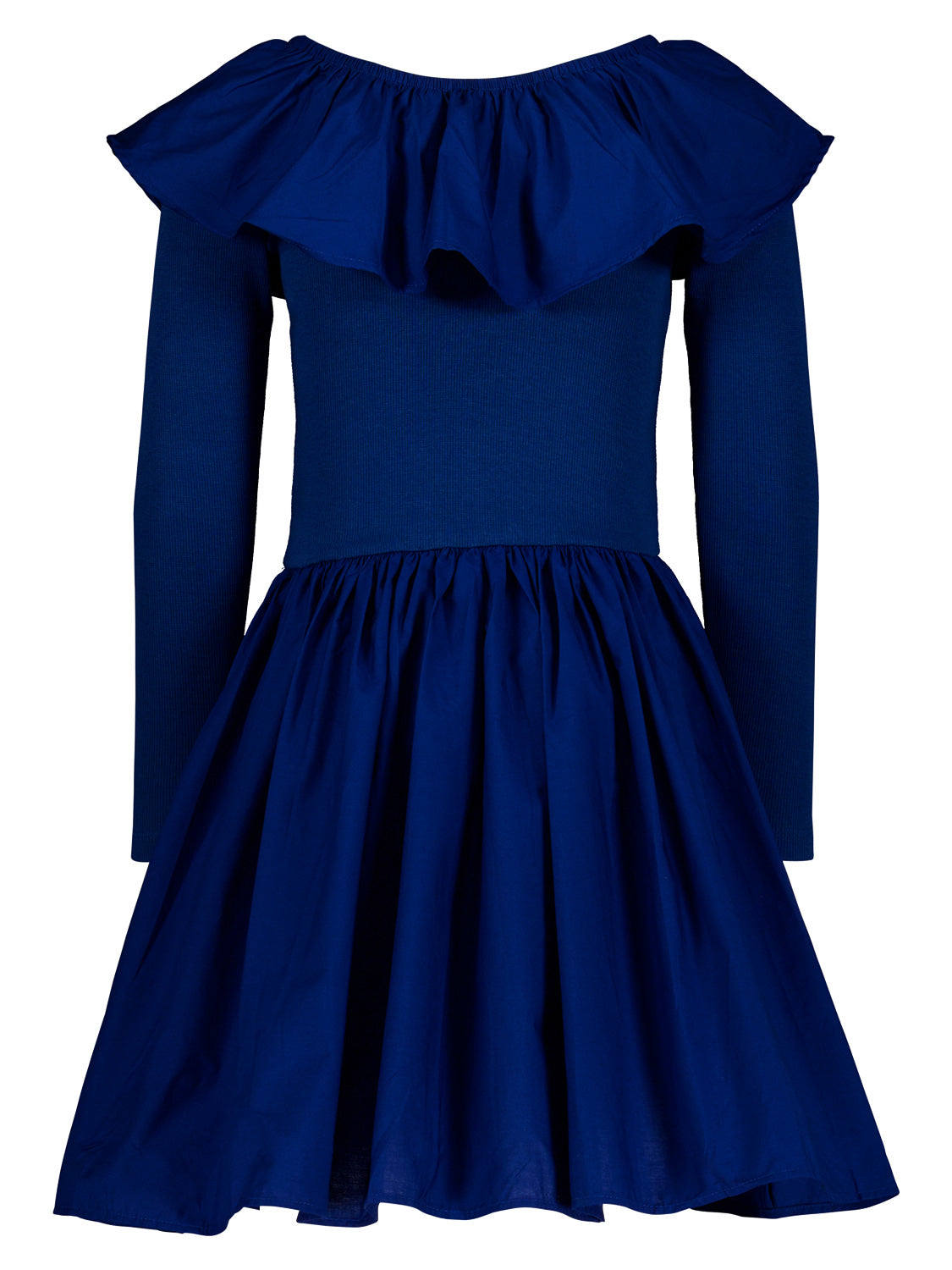 Molo Kids dress Cille Navy in Navy 7000279283-4.jpg | NICKIS.com