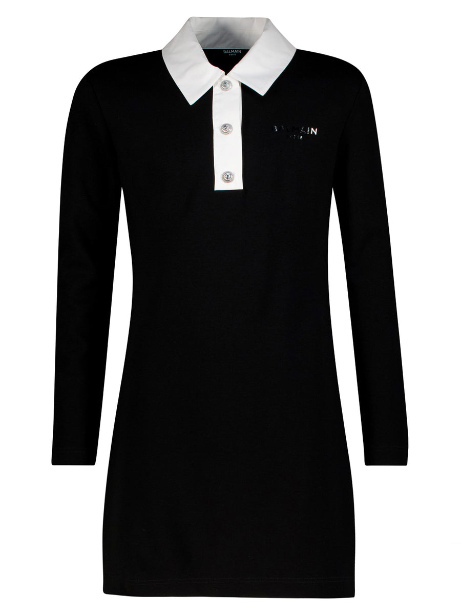 新品 BALMAIN ブラック ストライプ ニット XS 肩ボタン付 新品 BALMAIN ブラック ストライプ ニット XS 肩ボタン付 新品 BALMAIN