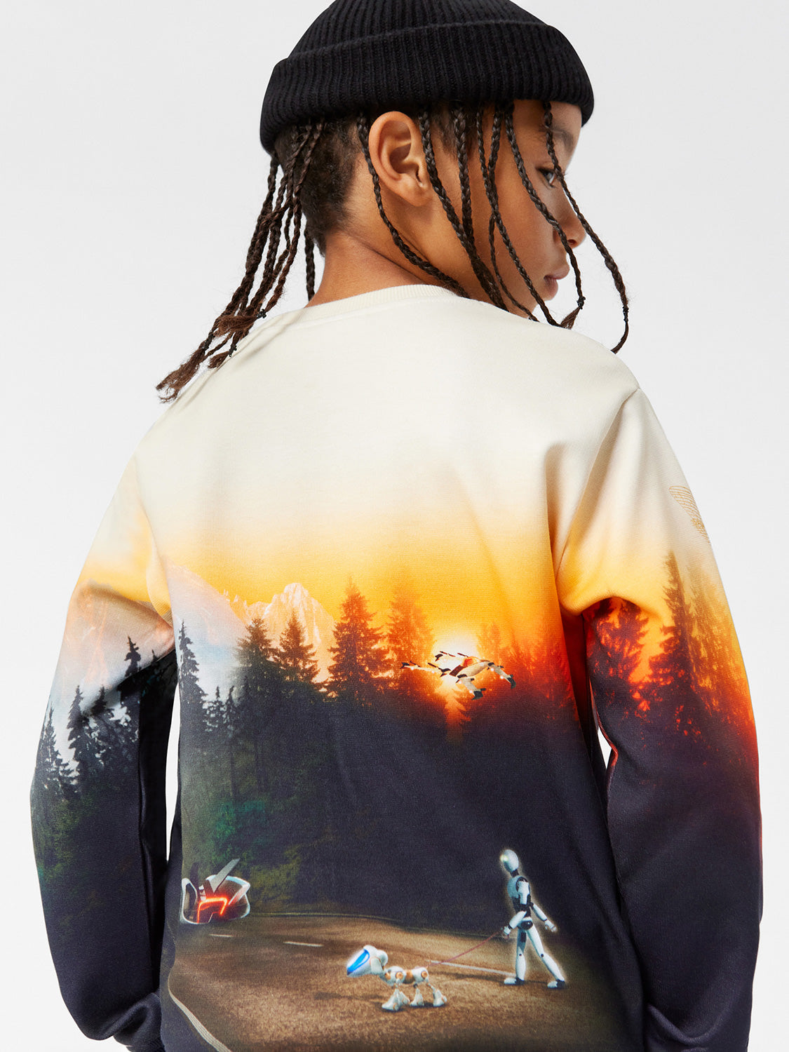 Molo Kids Sweatshirt Miksi Multicoloured in Multicoloured 7001151137-3.jpg | NICKIS.com