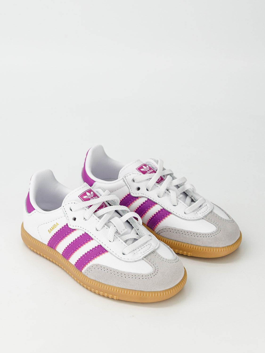 adidas Kids sneakers SAMBA OG EL I White in White 7001162401-4.jpg | NICKIS.com