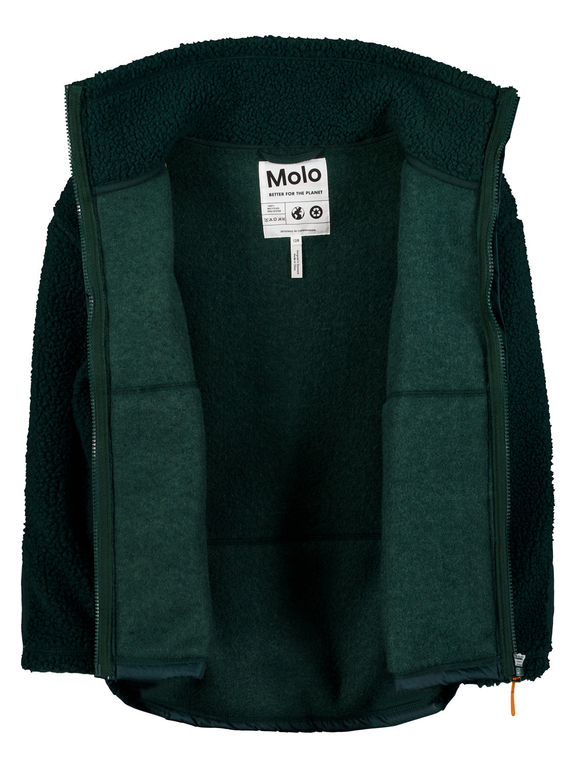 Molo Kids jacket Utha Green in Green 7001210284-5.jpg | NICKIS.com