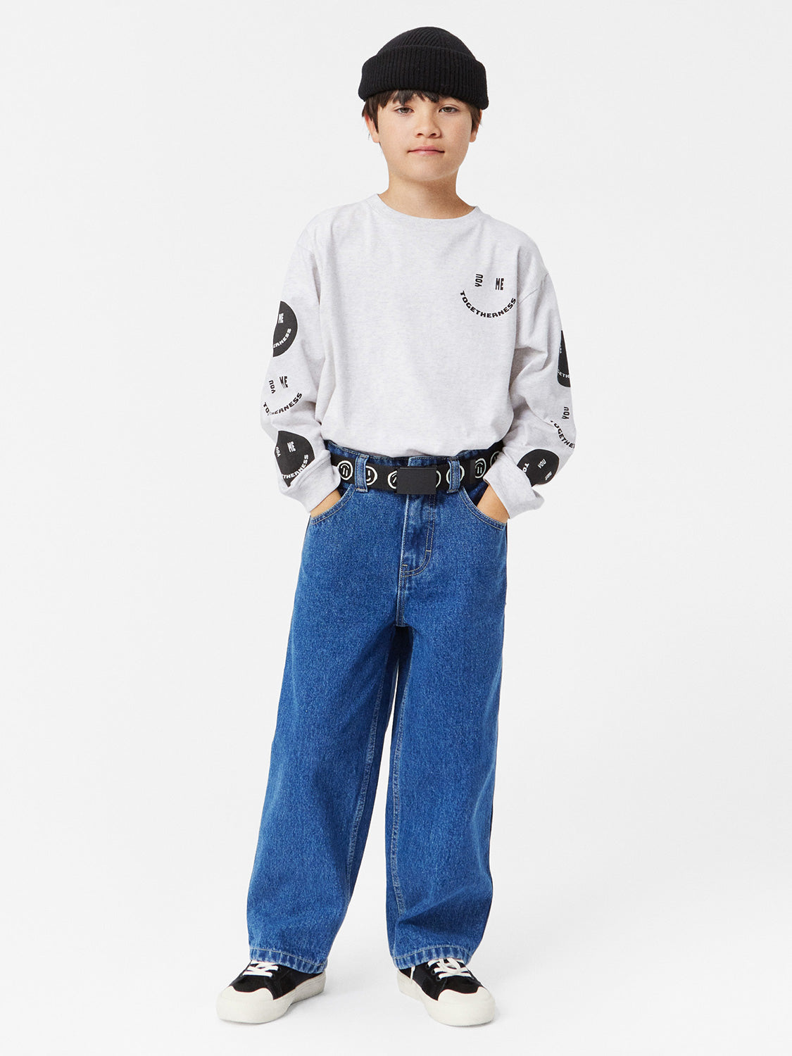 Molo Kids long-sleeve Rube Grey in Grey 7001711232-2.jpg | NICKIS.com