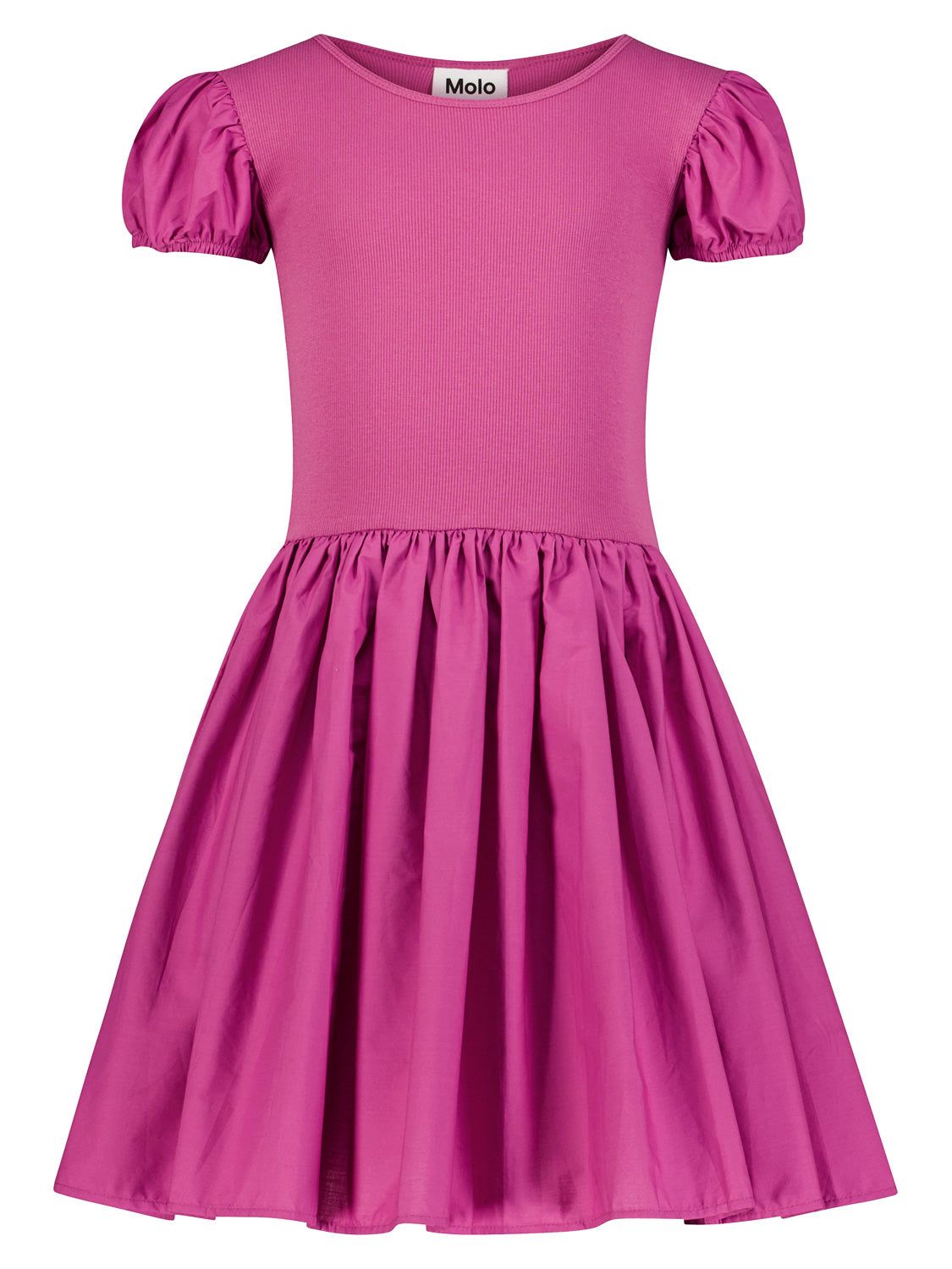 Molo Kids dress Cleopatra Fuchsia in Fuchsia 7002821157-1.jpg | NICKIS.com