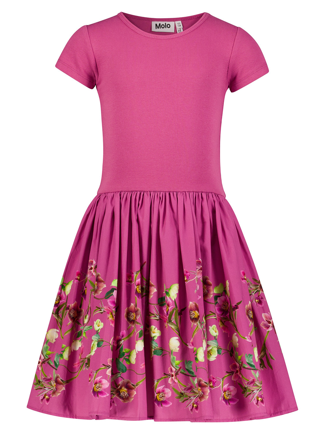 Molo Kids dress Cissa Fuchsia in Fuchsia 7003576907-1.jpg | NICKIS.com