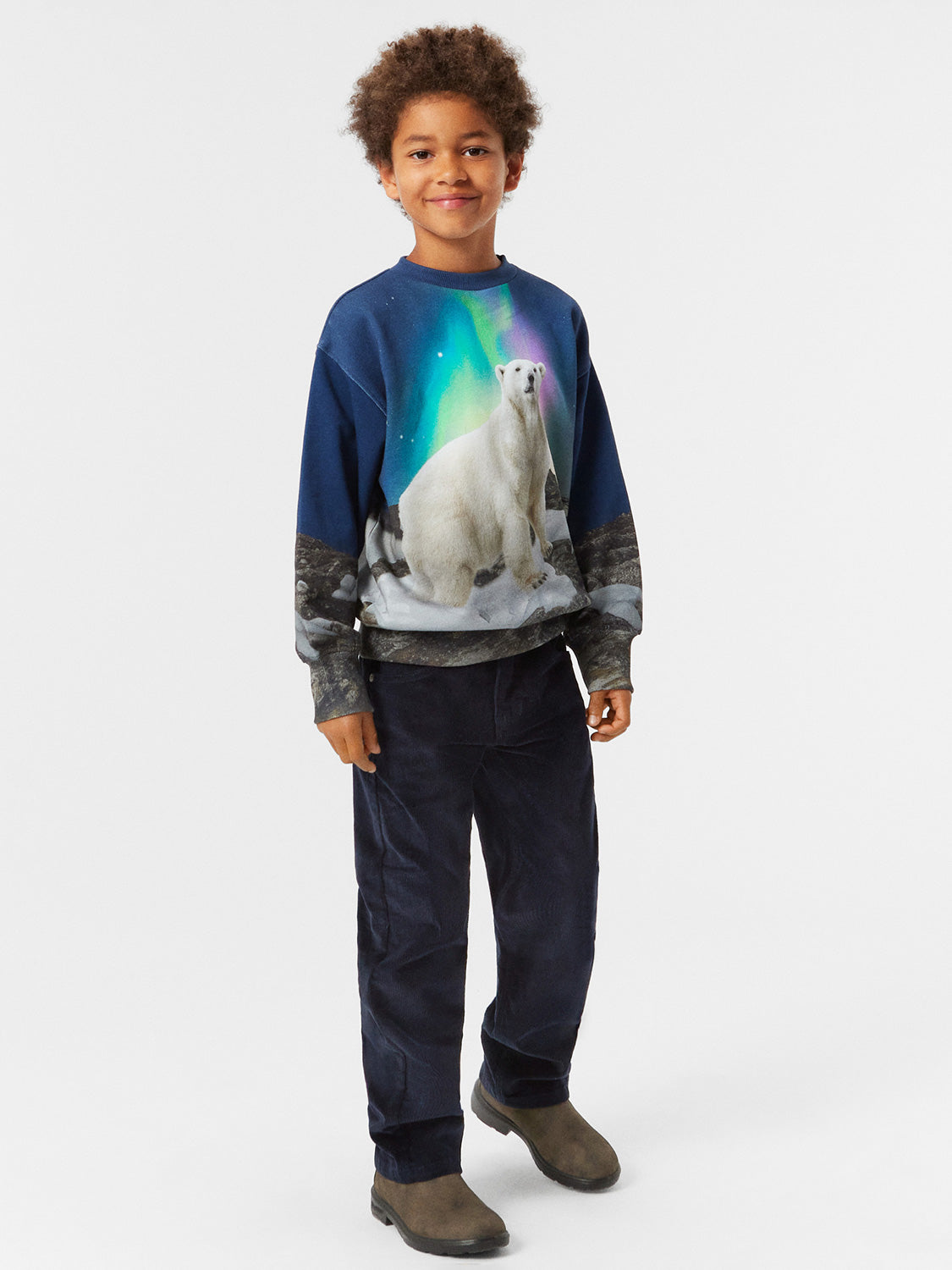 Molo Kids Sweatshirt Mattis Blue in Blue 7005027876-2.jpg | NICKIS.com