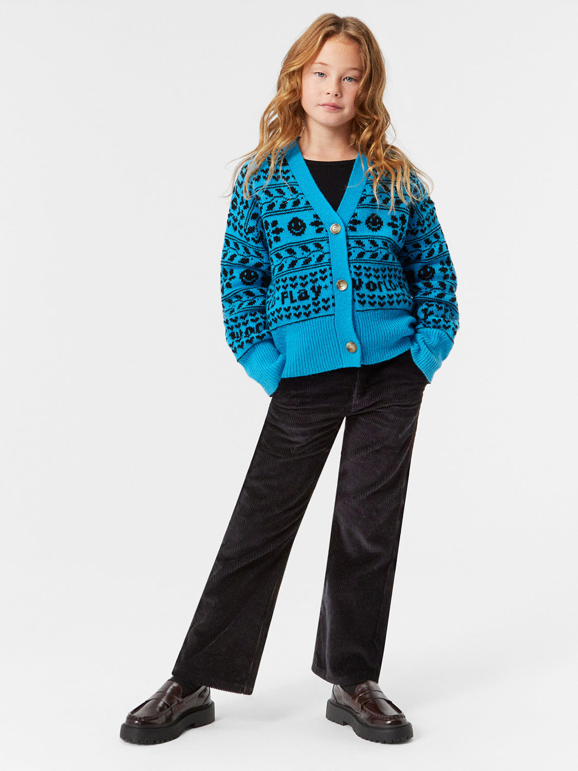 Molo Kids cardigan Gilly Blue in Blue 7005135404-2.jpg | NICKIS.com