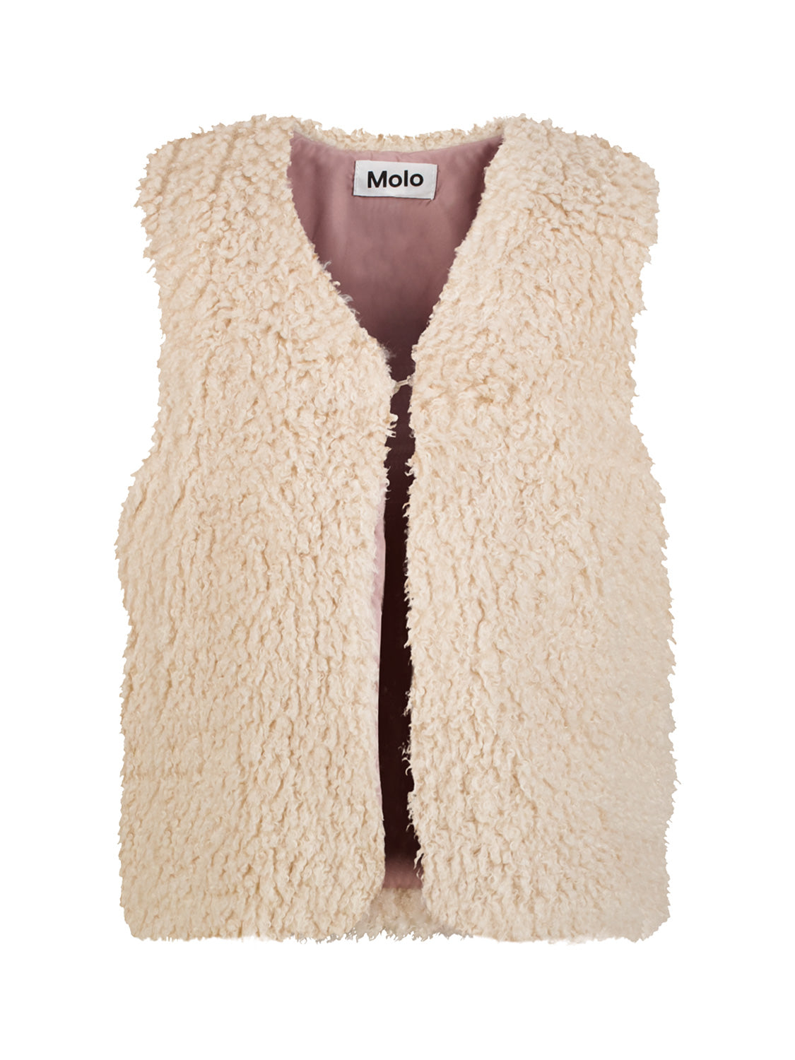 Molo Kids vest Hatcha Ivory in Ivory 7005405826-1.jpg | NICKIS.com