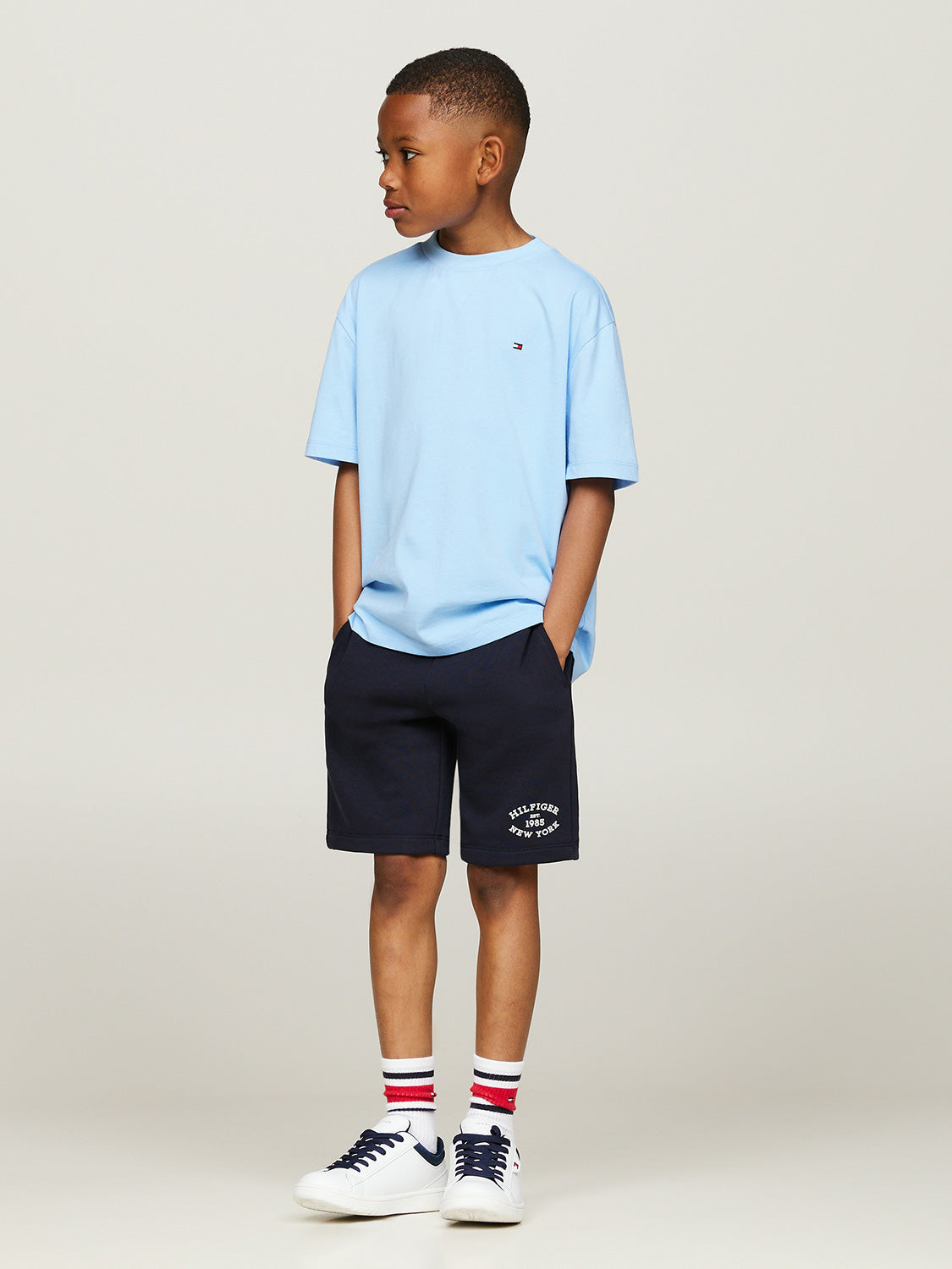 Tommy Hilfiger Kids t-shirt Light Blue in Light Blue 7005450875-2.jpg | NICKIS.com