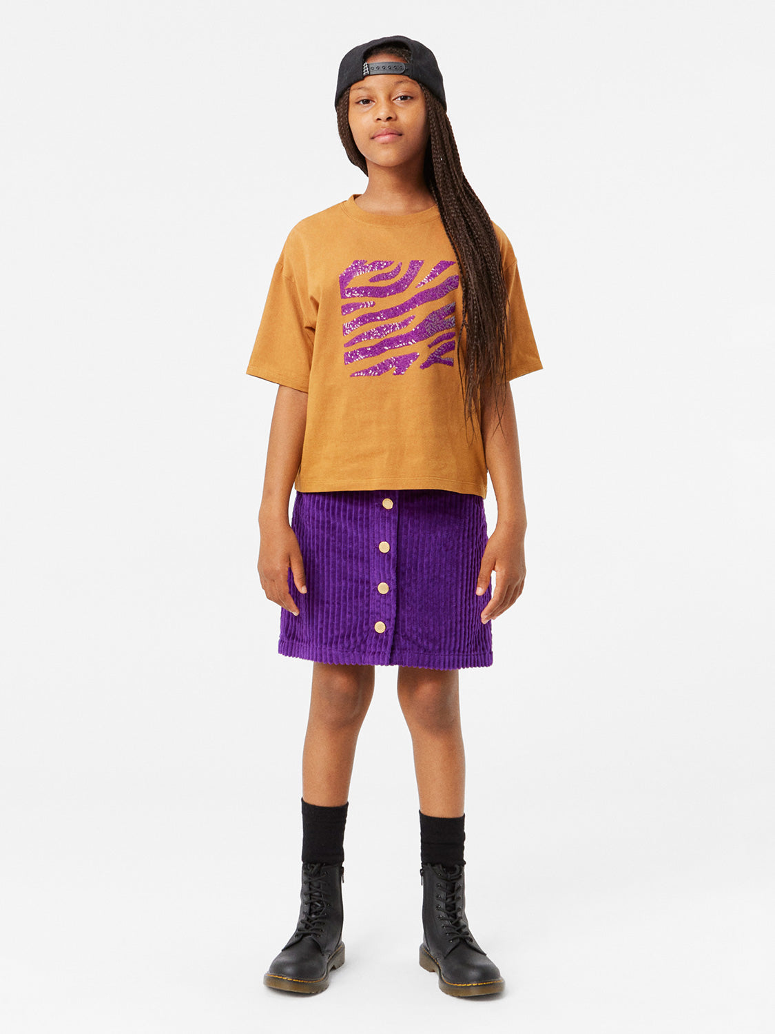 Molo Kids skirt Bera Purple in Purple 7005711379-2.jpg | NICKIS.com