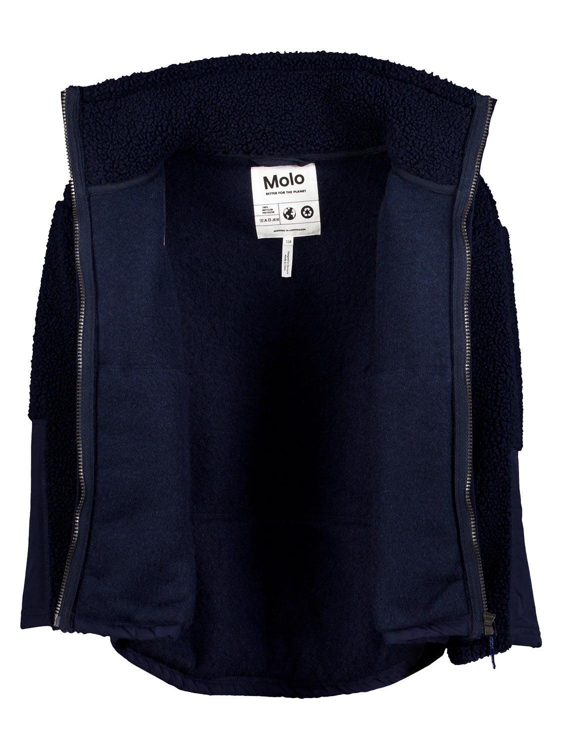 Molo Kids jacket Utha Navy in Navy 7005726484-5.jpg | NICKIS.com