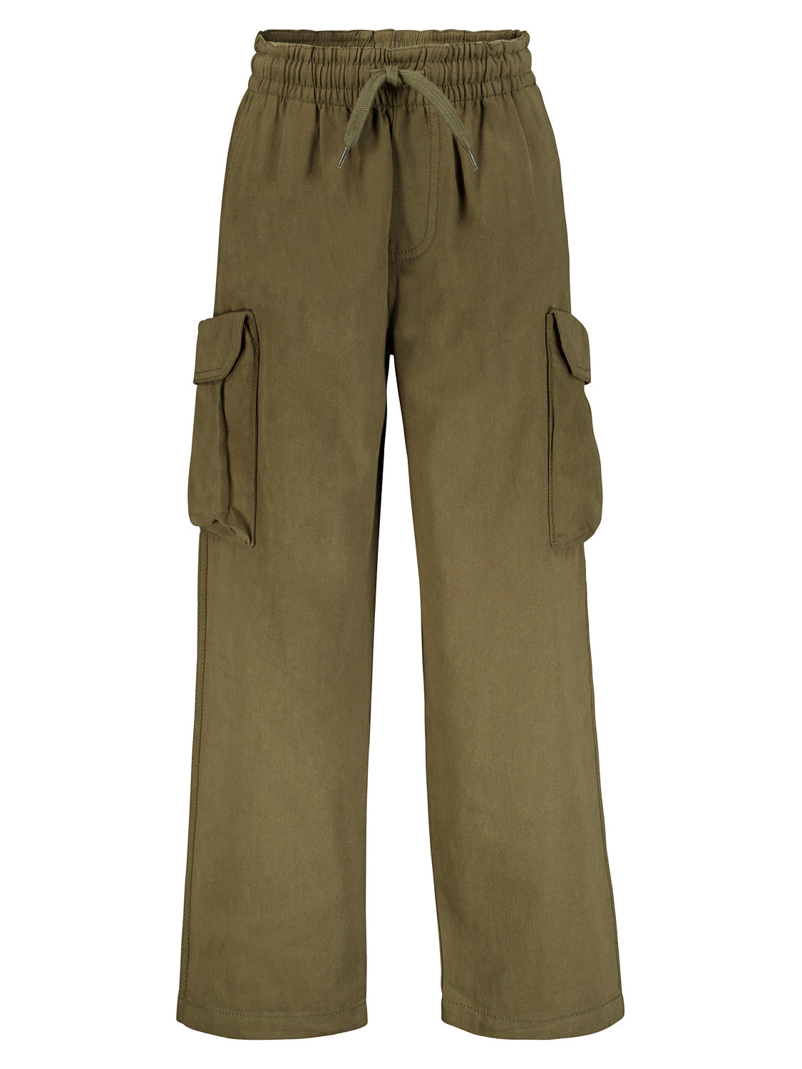 Molo Kids Cargo Trousers Argo Olive Green in Olive Green 7005928530-1.jpg | NICKIS.com