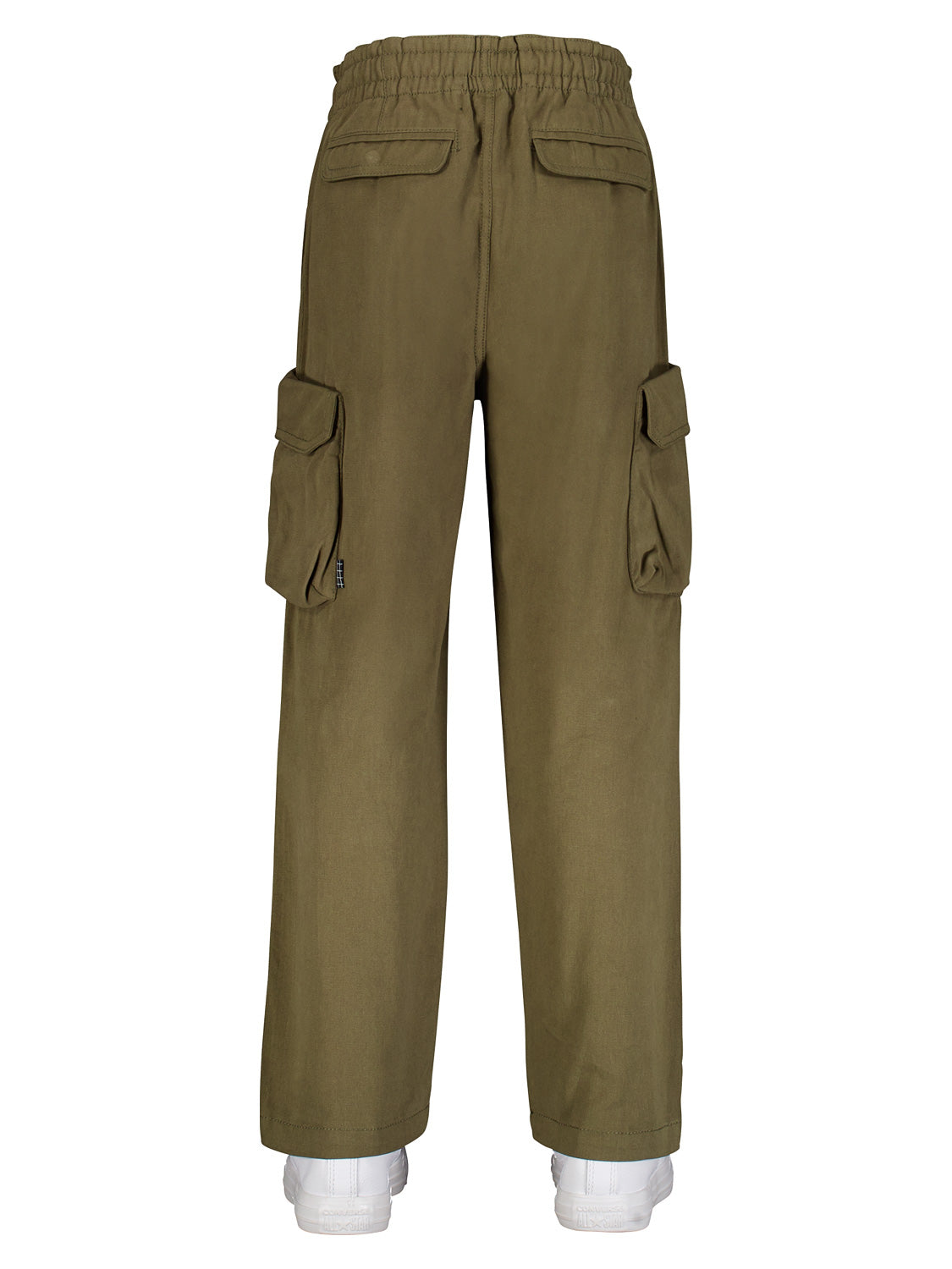 Molo Kids Cargo Trousers Argo Olive Green in Olive Green 7005928530-6.jpg | NICKIS.com