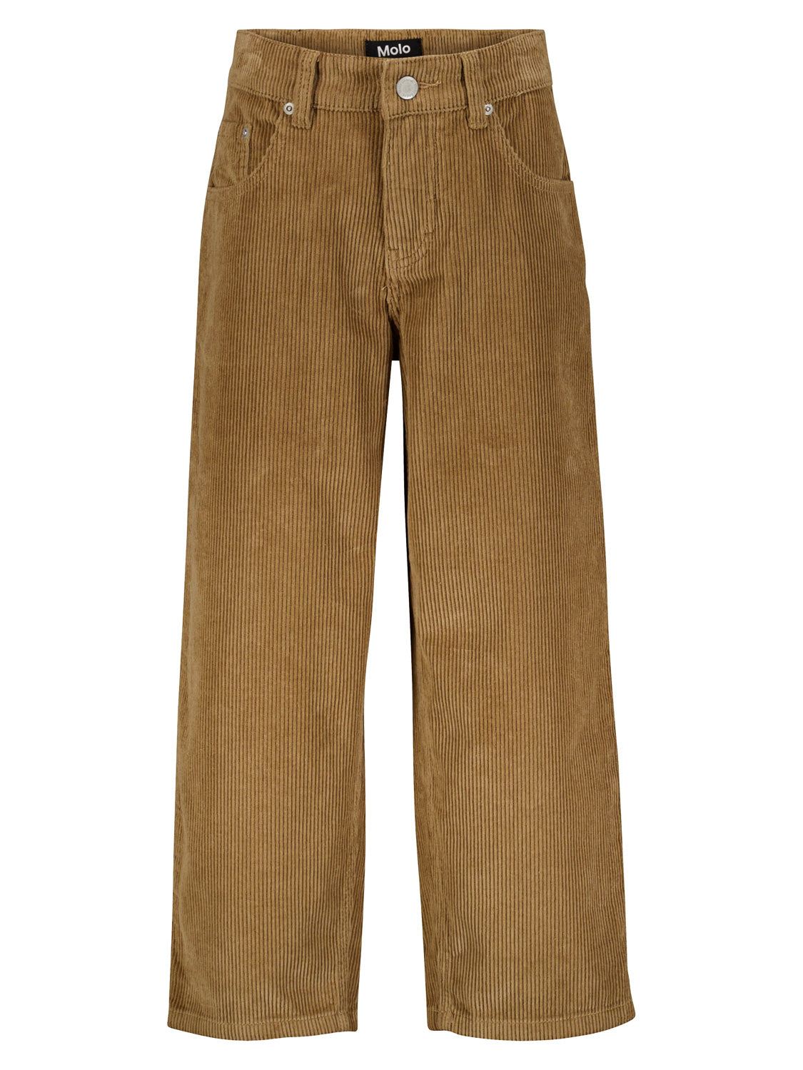 Molo Kids Corduroy Trousers Aiden Beige in Beige 7006133648-1.jpg | NICKIS.com