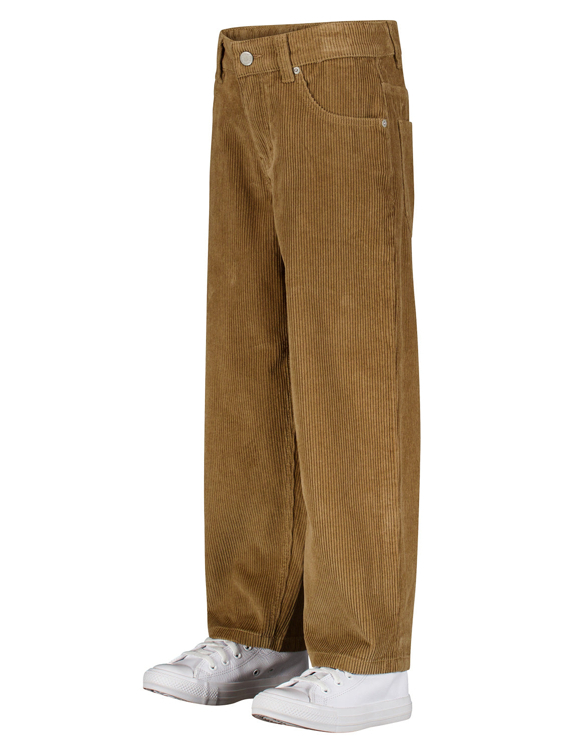 Molo Kids Corduroy Trousers Aiden Beige in Beige 7006133648-5.jpg | NICKIS.com