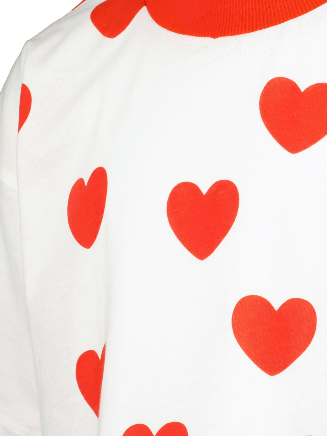 Mini Rodini Kids t-shirt Hearts White in White 7006498772-7.jpg | NICKIS.com