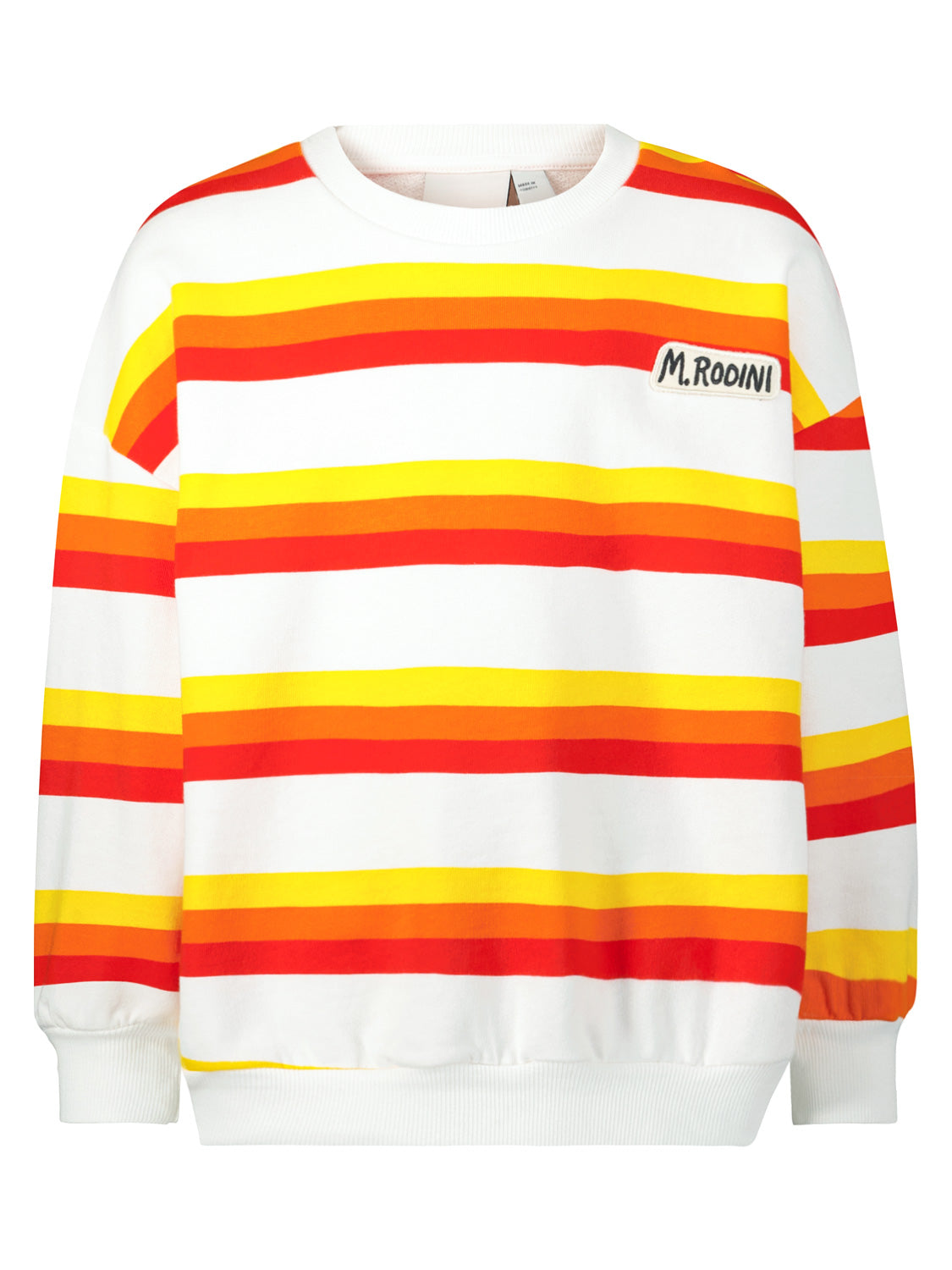 Mini Rodini Kids Sweatshirt Stripe White in White 7006541354-1.jpg | NICKIS.com