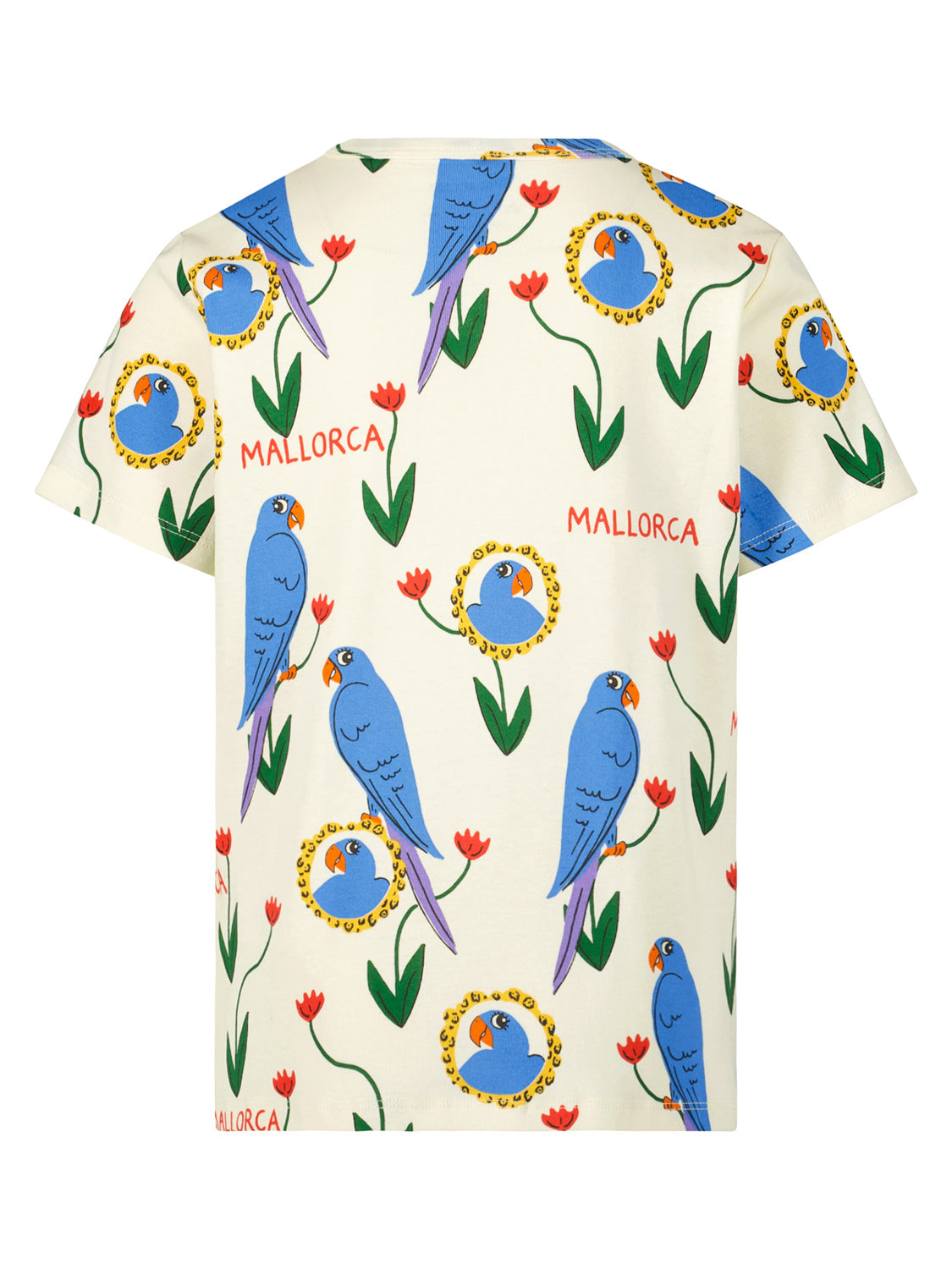 Mini Rodini Kids t-shirt Parrots  in  7006735652-4.jpg | NICKIS.com