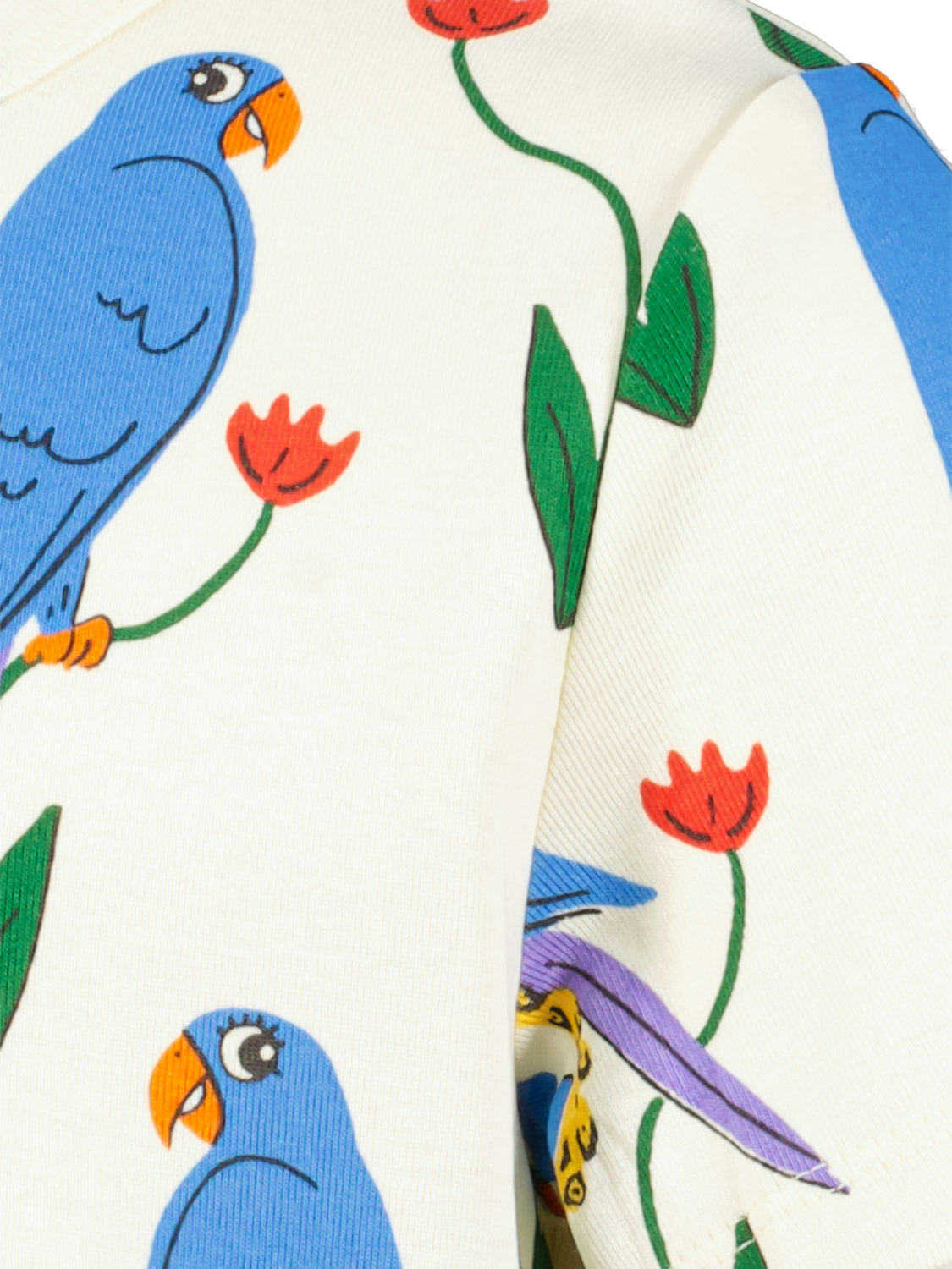 Mini Rodini Kids t-shirt Parrots  in  7006735652-8.jpg | NICKIS.com