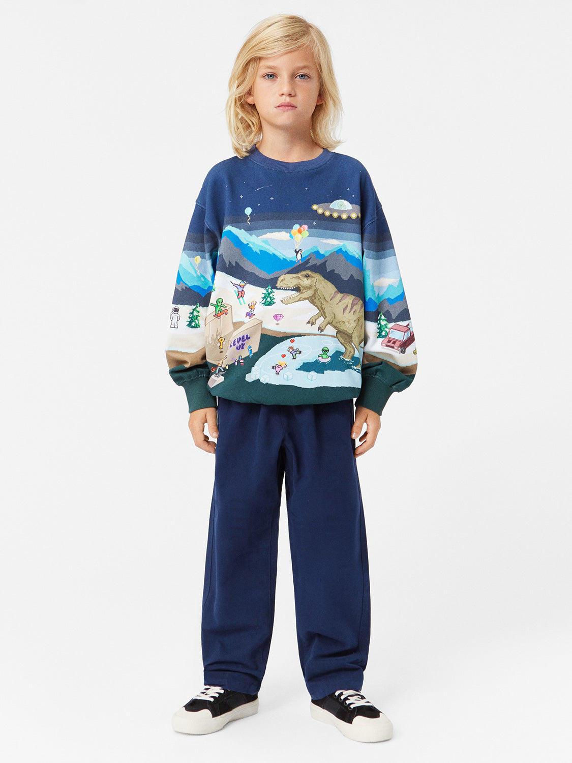 Molo Kids Sweatshirt Monti Multicoloured in Multicoloured 7007382586-2.jpg | NICKIS.com