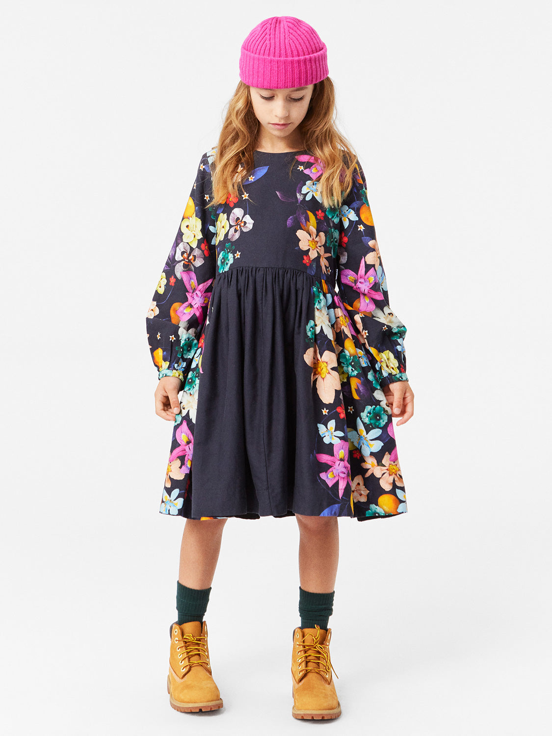 Molo Kids dress Como Navy in Navy 7007452294-2.jpg | NICKIS.com