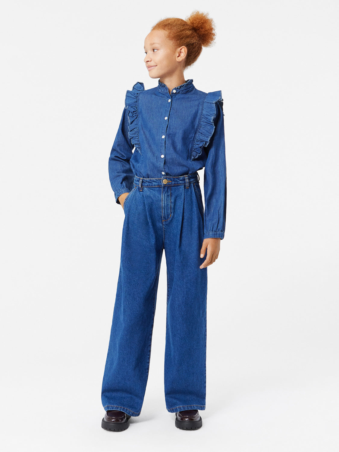 Molo Kids jeans Aeisha Navy in Navy 7007563760-2.jpg | NICKIS.com