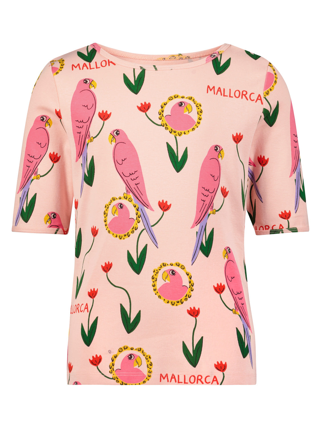 Mini Rodini Kids t-shirt Parrots  in  7008618235-1.jpg | NICKIS.com