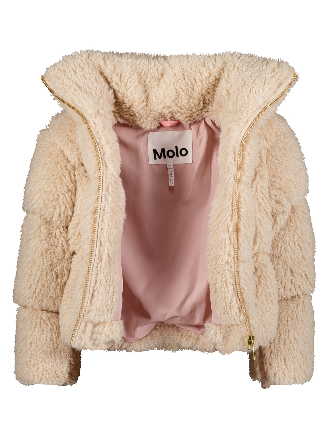 Molo Kids winter jacket Havi Beige in Beige 7009026873-5.jpg | NICKIS.com