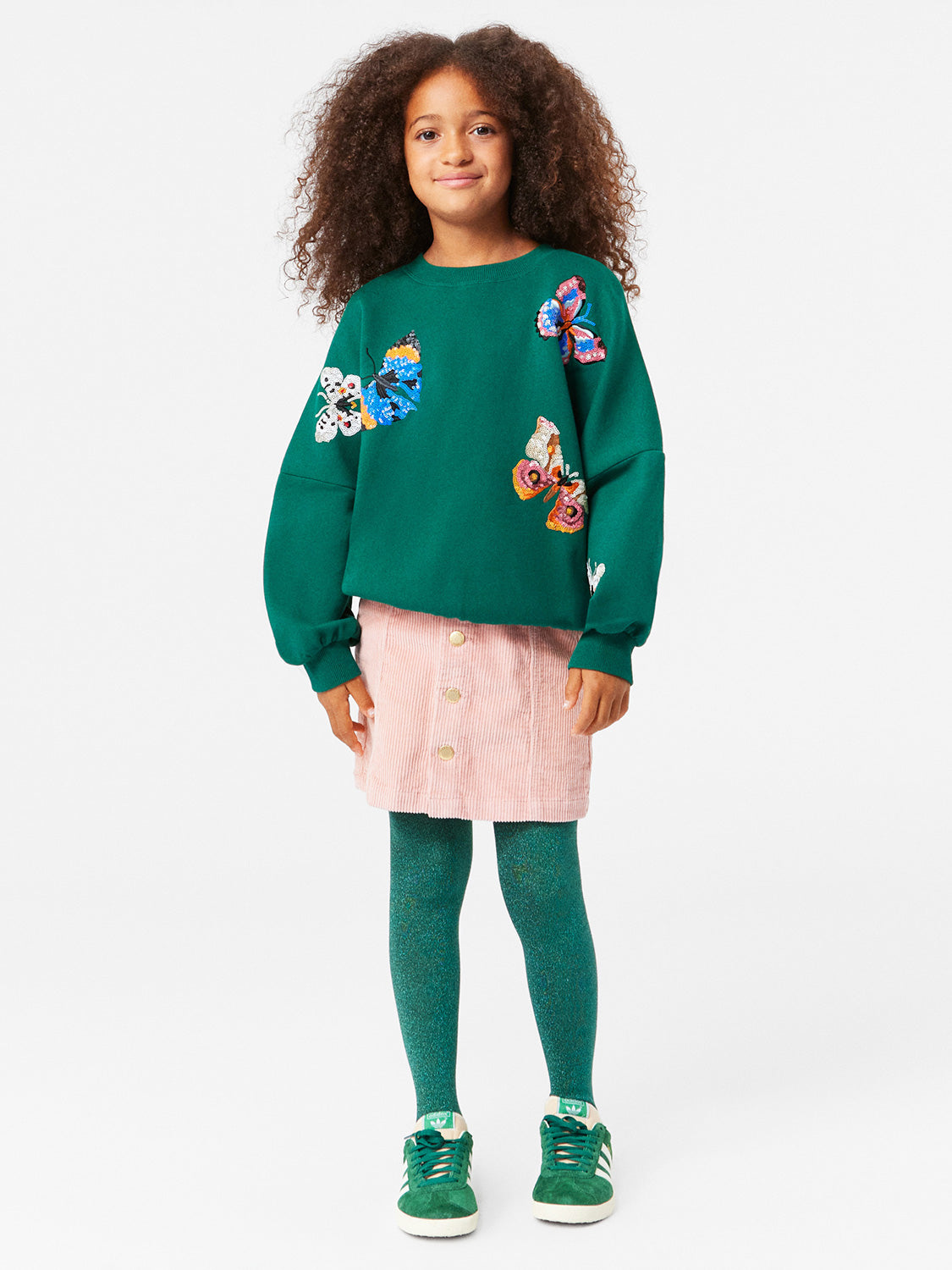 Molo Kids Sweatshirt Marika Green in Green 7009275957-2.jpg | NICKIS.com