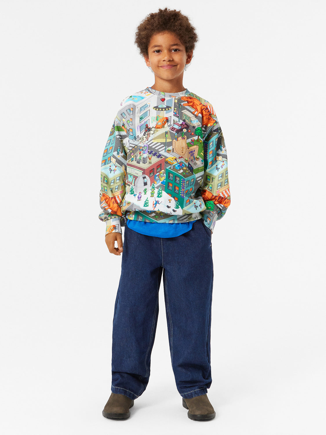 Molo Kids Sweatshirt Monti Multicoloured in Multicoloured 7009606786-2.jpg | NICKIS.com