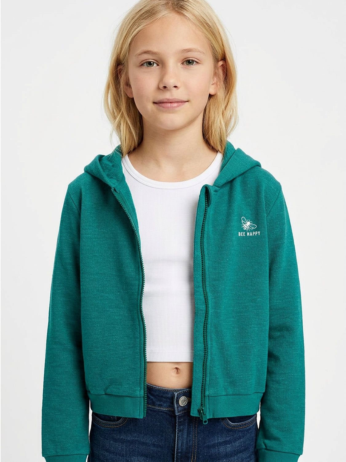 Sweatjacke Grün