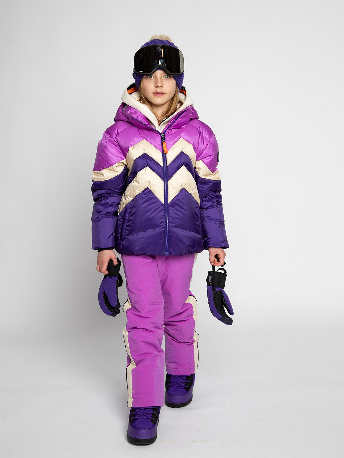 BOGNERスキーウエア140～146 Bogner Ski Jacket Purple girls