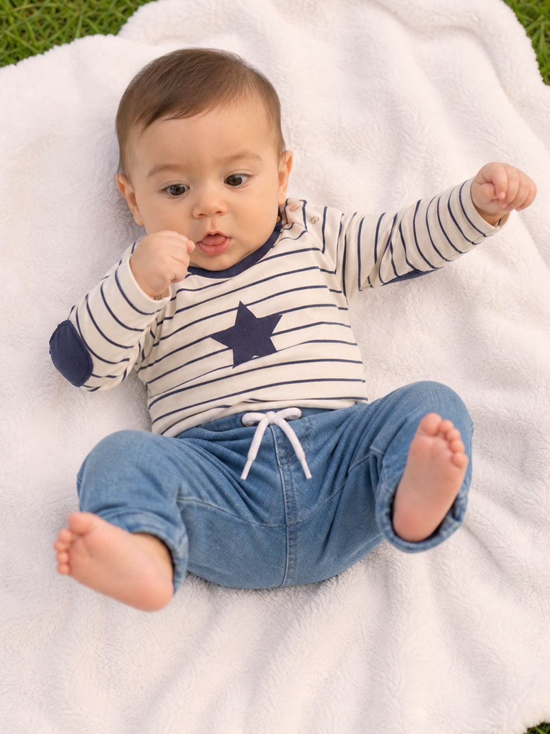long-sleeve Navy