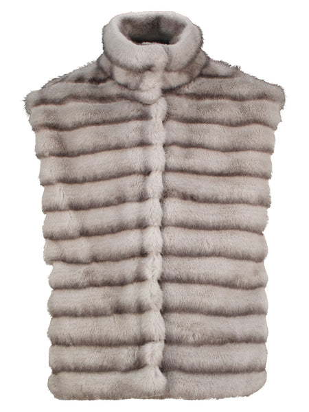 【美品】9090 Nylon & Fleece Reversible Vest SLEEVELESS QUILTED VEST | Maison Kitsuné