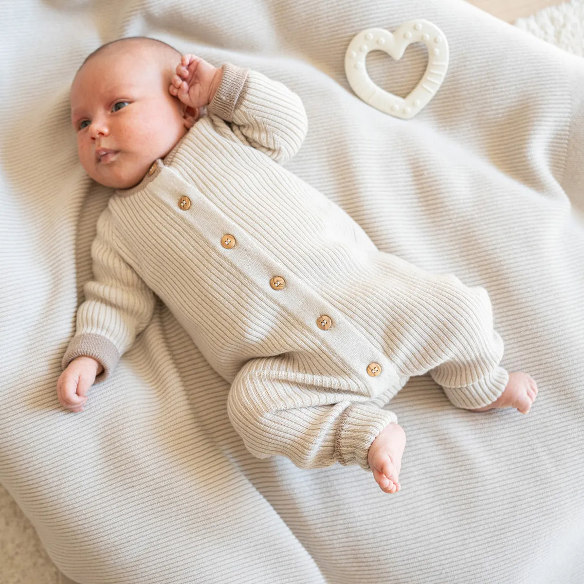 THE WOOLLY ONESIE - cappuccino