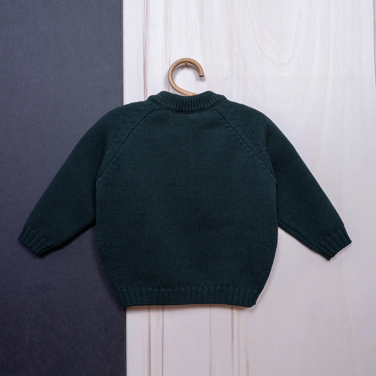 The Woolly Cardigan New Petrol