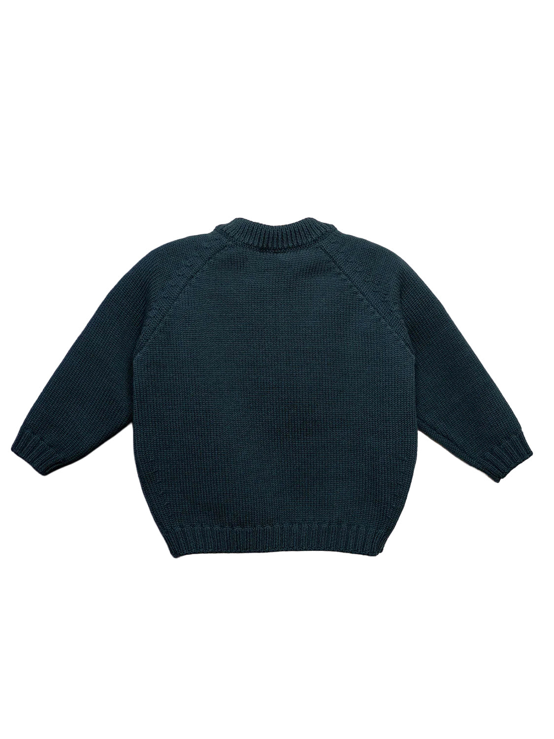 The Woolly Cardigan New Petrol