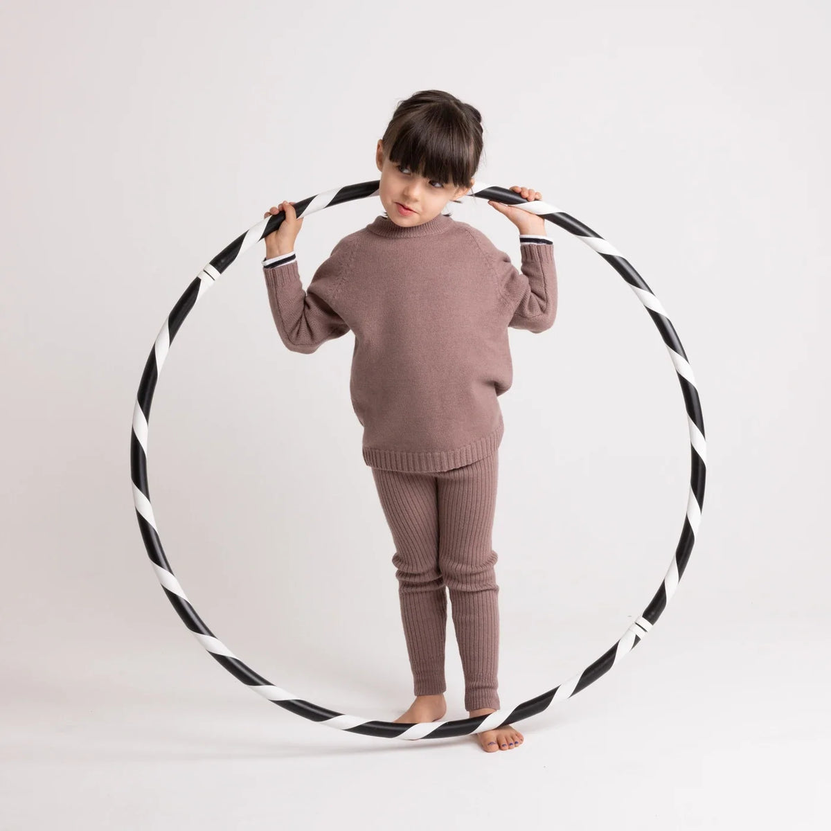 THE WOOLLY LEGGINGS - graphite grey
