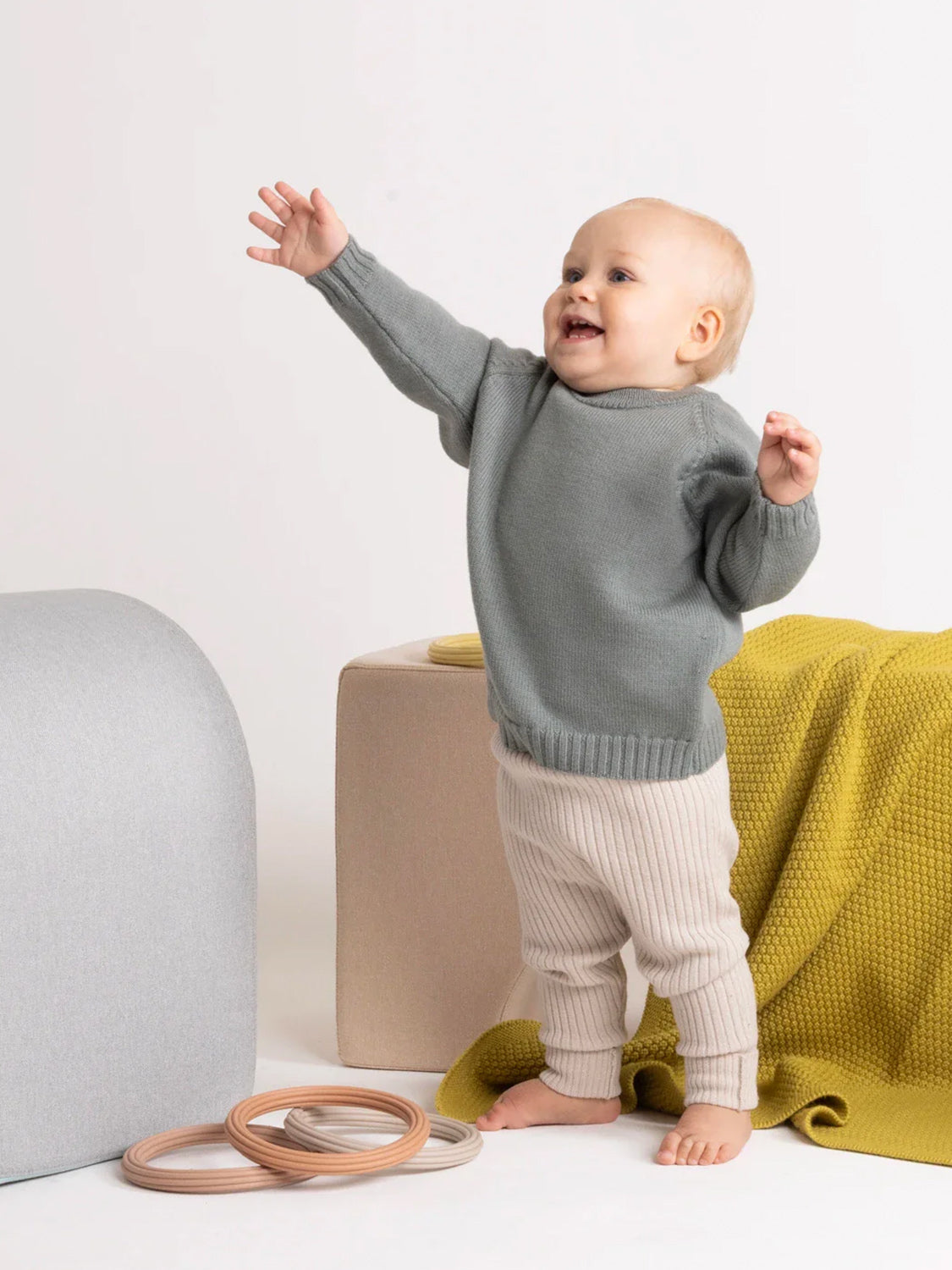 THE WOOLLY SWEATER - sage