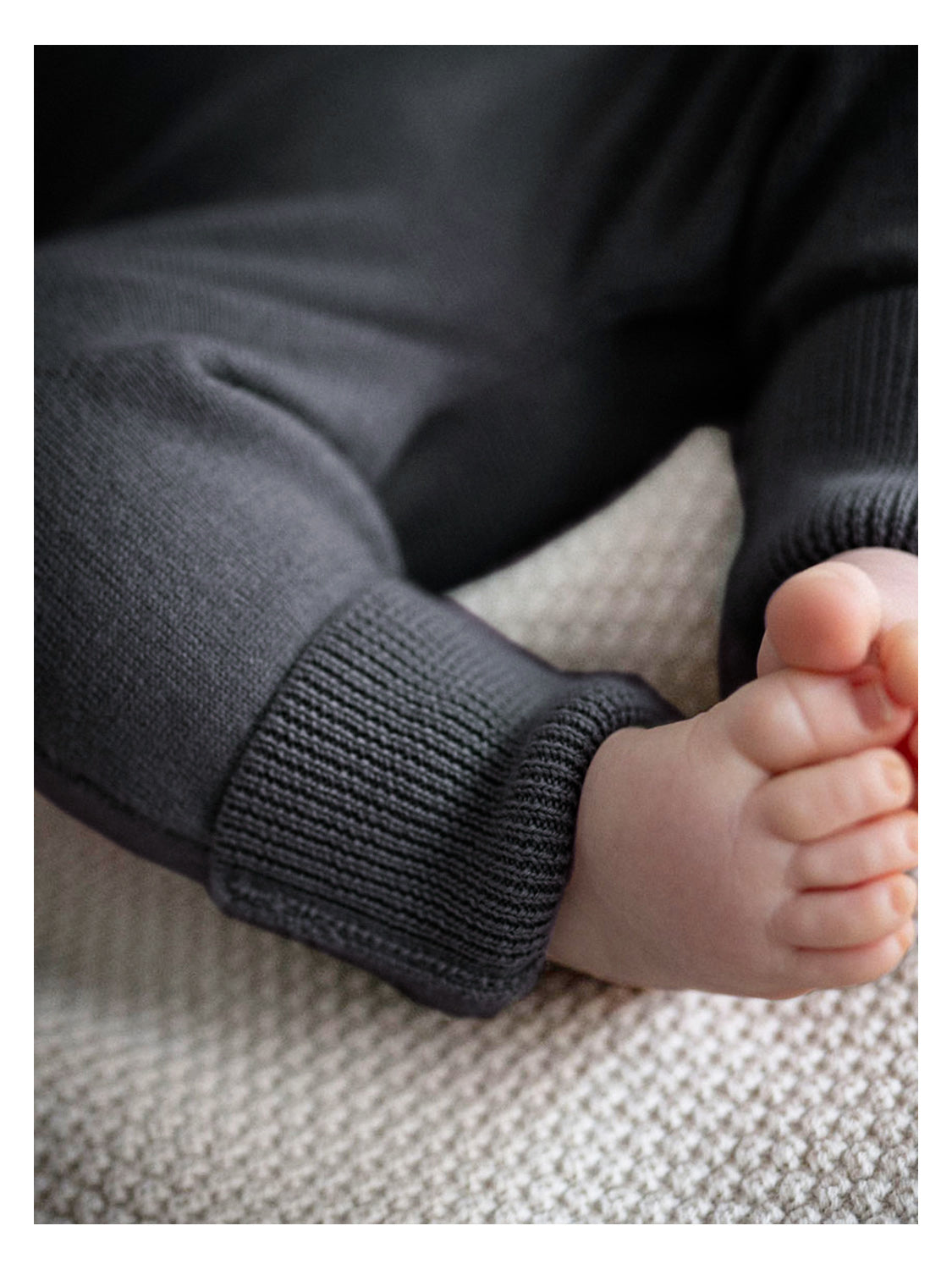 THE WOOLLY BABY PANTS - grey