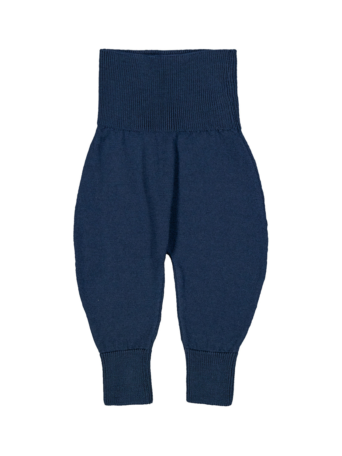 THE WOOLLY BABY PANTS - midnight blue