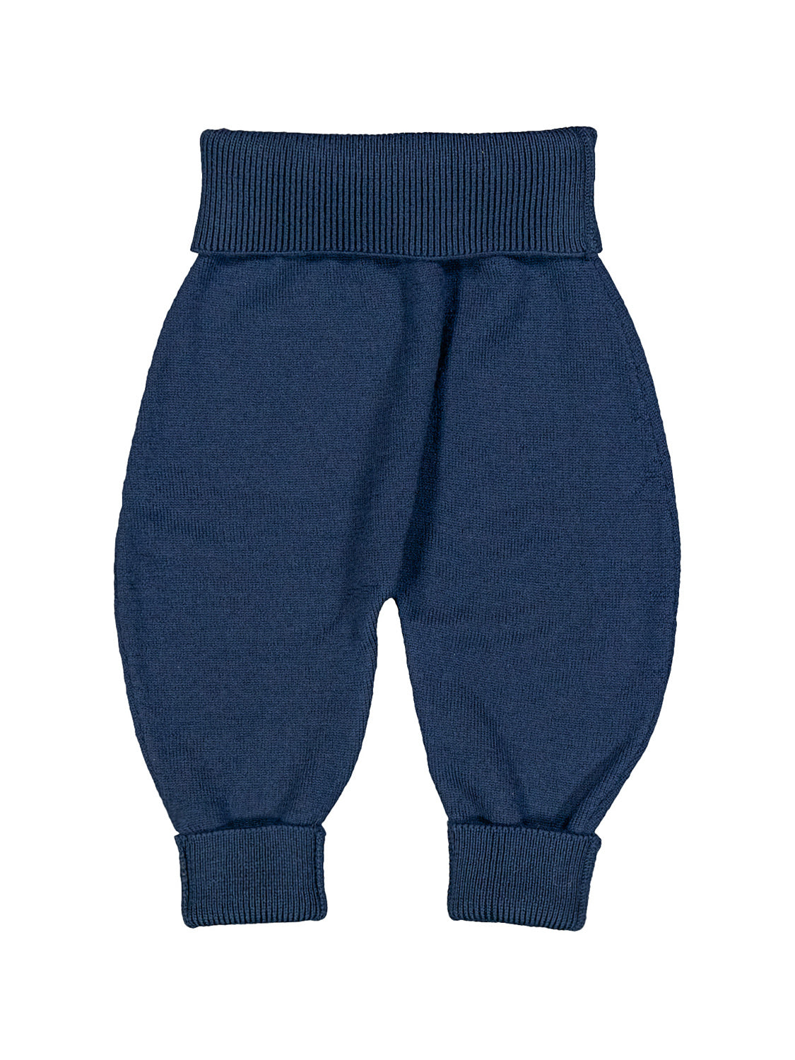 THE WOOLLY BABY PANTS - midnight blue