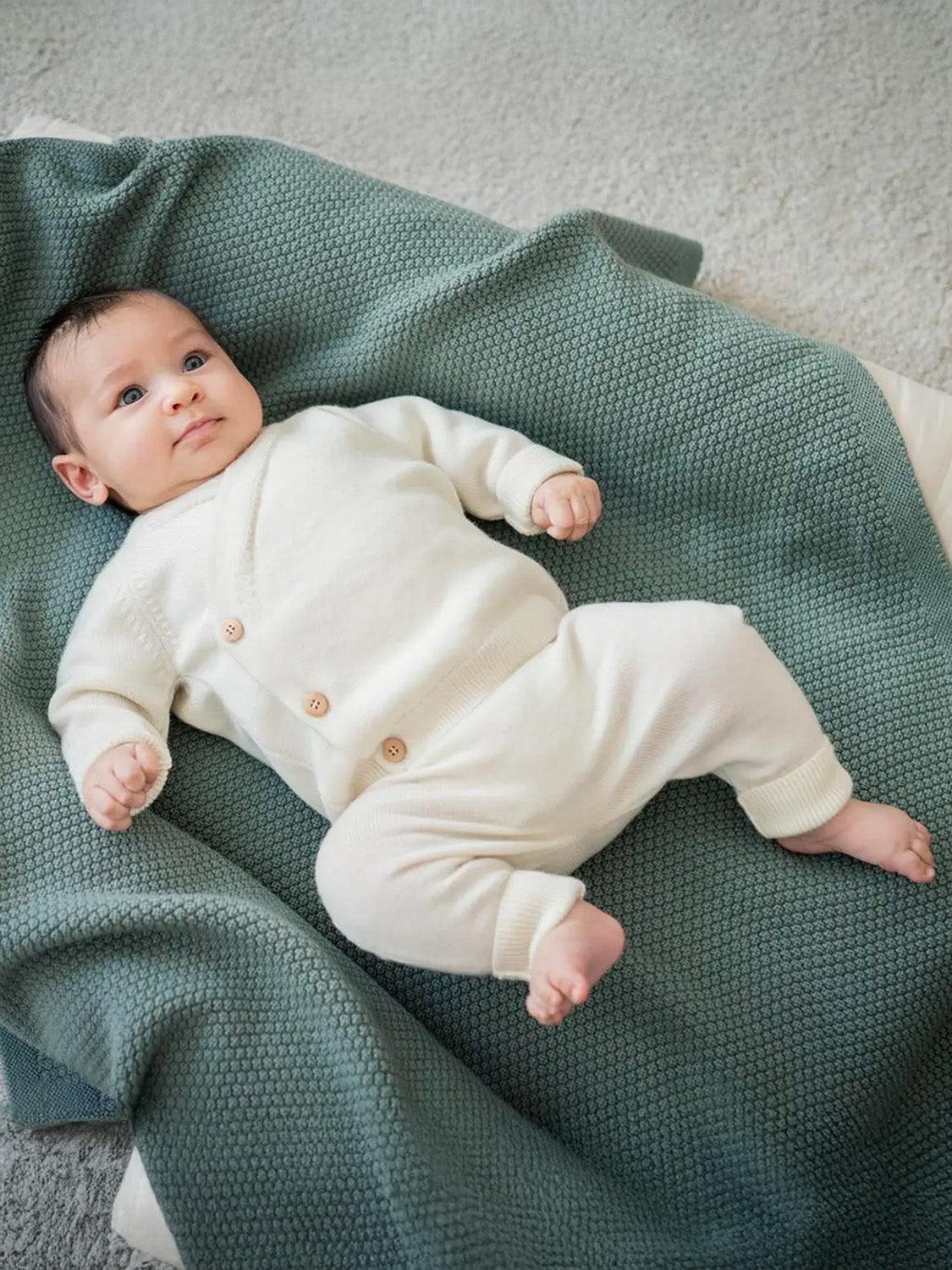 THE WOOLLY BABY PANTS - pure