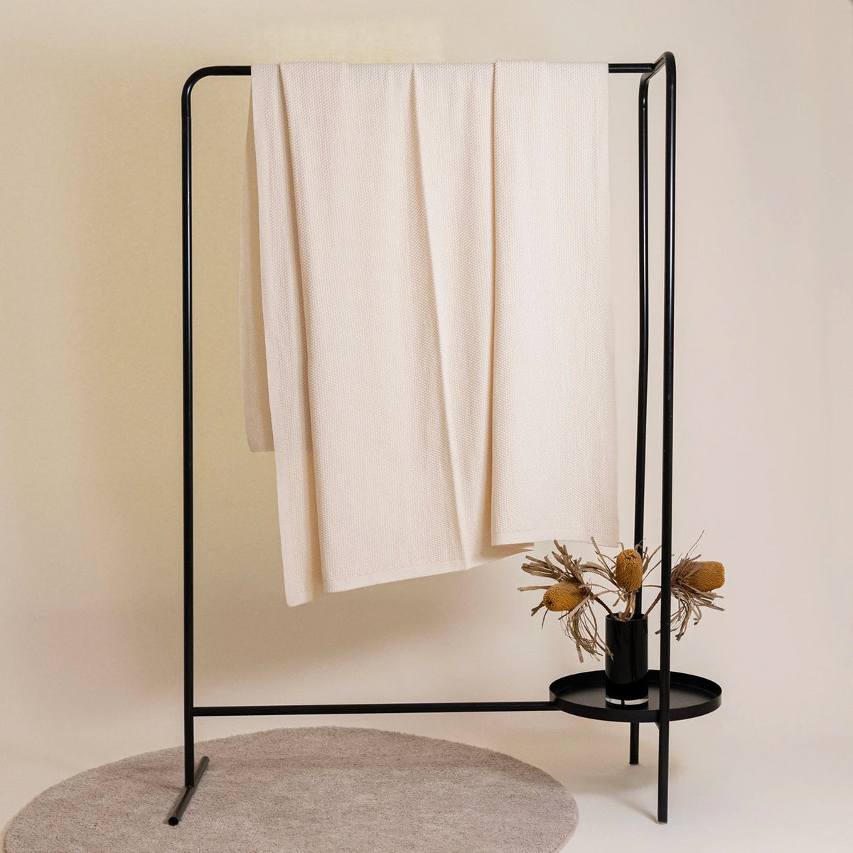 THE WOOLLY FAMILY BLANKET - pure