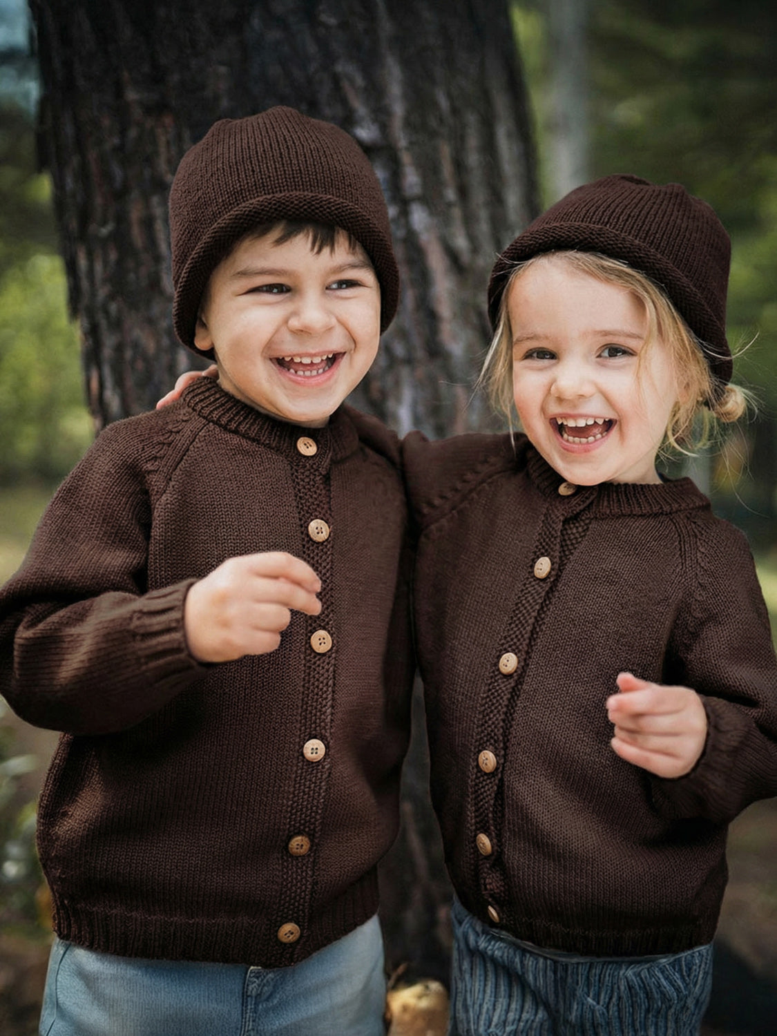 THE WOOLLY HAT - chocolate