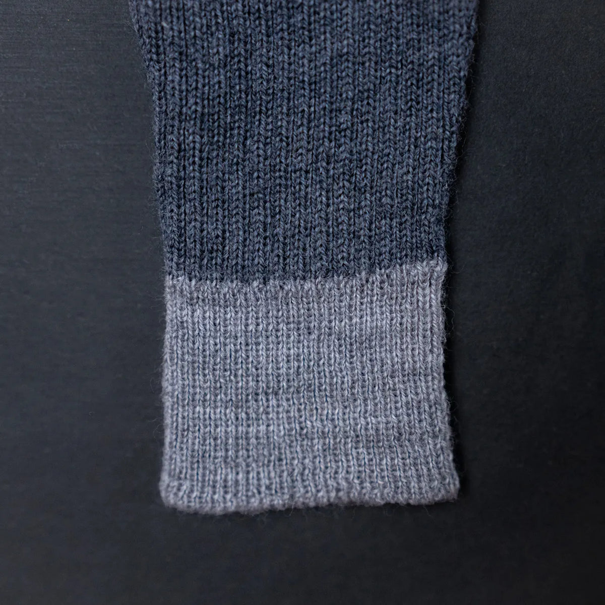 THE WOOLLY ONESIE TWO-TONE - graphite grey