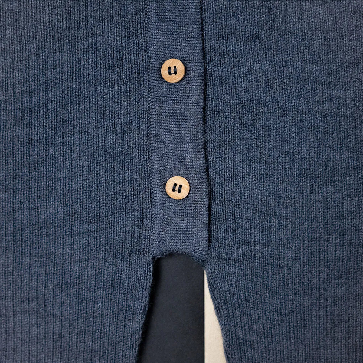 THE WOOLLY ONESIE TWO-TONE - graphite grey