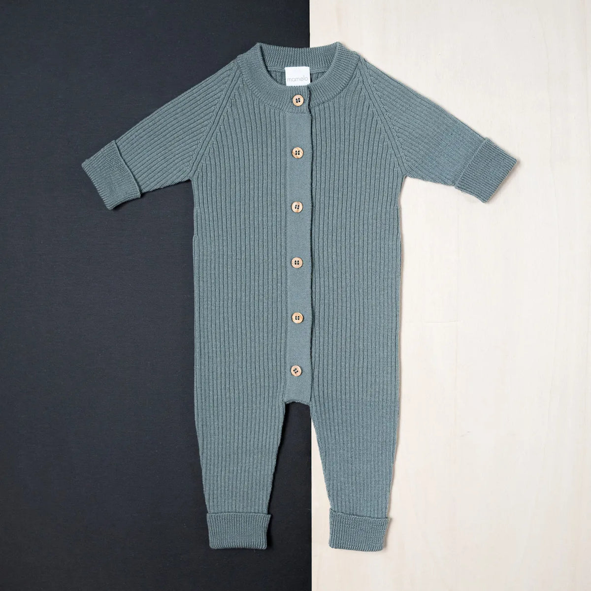 THE WOOLLY ONESIE - sage