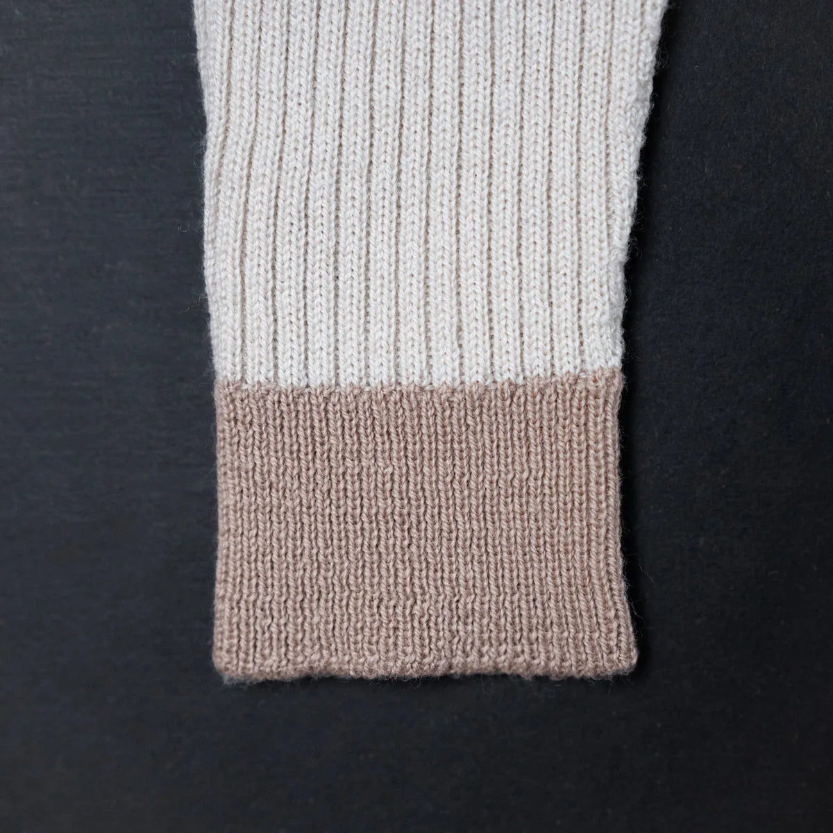 THE WOOLLY ONESIE TWO-TONE - sand